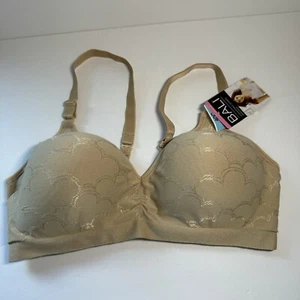 Bali Women Comfort Revolution Wire Free Convertible Bra Nude Size 40C *READ* - Picture 1 of 9