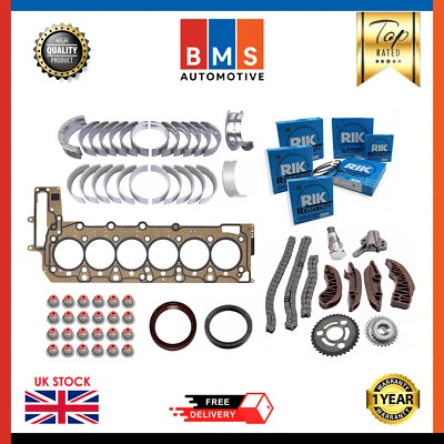 BMW N57 D30 TIMING CHAIN KIT + REBUILD PARTS 3.0 DIESEL 6 GRAN COUPE & 7 SERIES - image 1 of 4