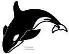 KILLER WHALE PATCH embroidered iron-on ORCINUS ORCA applique OCEAN CRAFT EMBLEM
