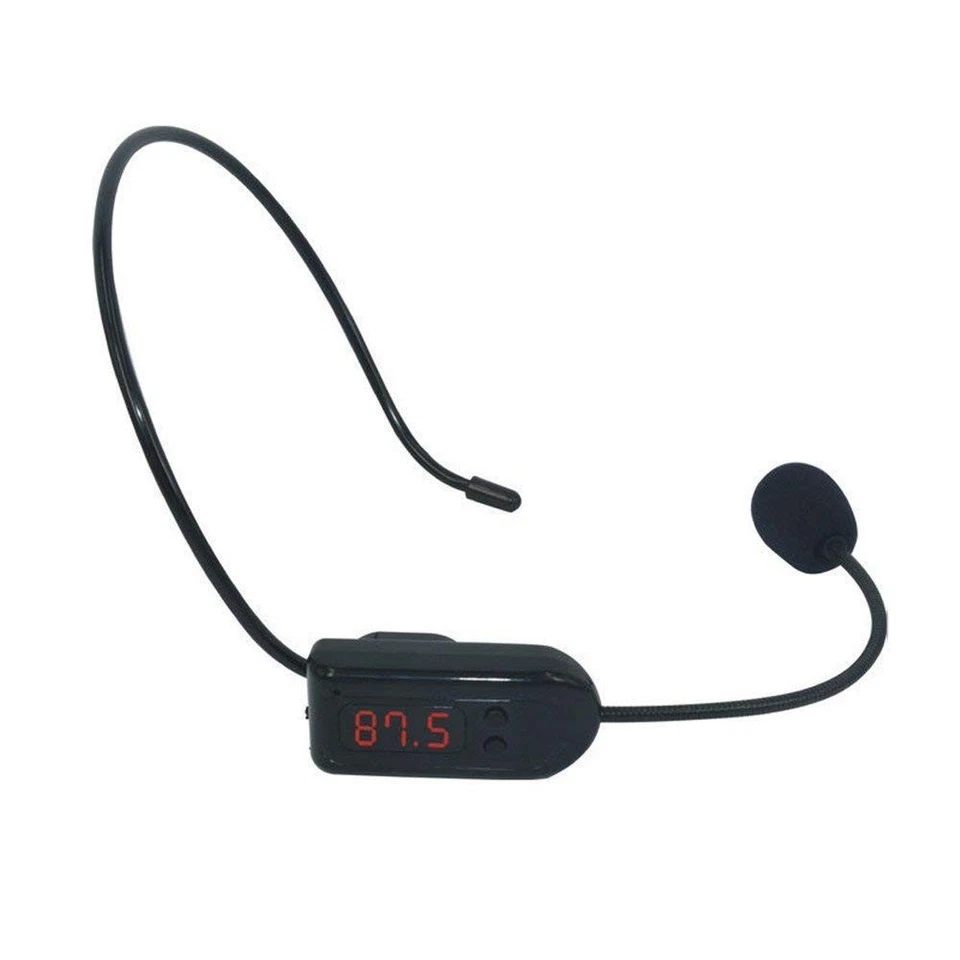 Wireless FM Condenser Microphone Headset, Hands-Free with Rechargeable Batter... - Image 1 of 4