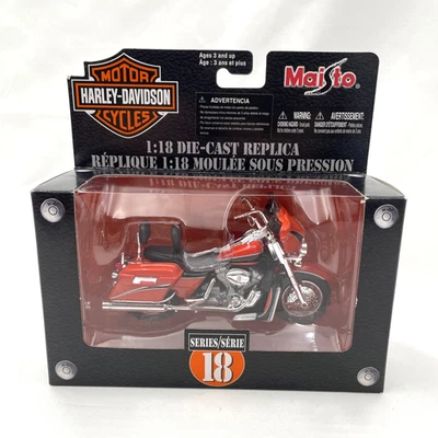 Harley Davidson Maisto Serie 18 FLHTCSE CVO 2004 1:18 Nueva En Caja Foto 1 de 4