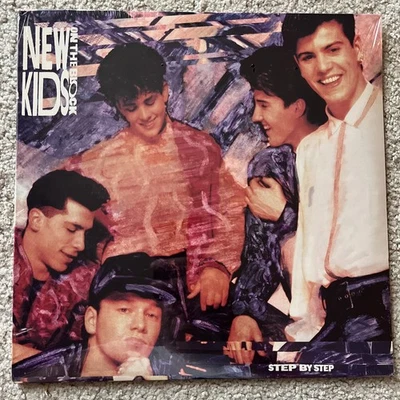 New Kids on the Block - Step By Step - 1990 New & Sealed Vinyl LP - C 45129 - Image 1 of 2