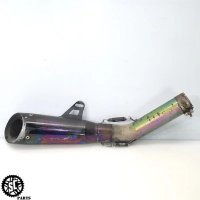 06 07 SUZUKI GSXR 600 SLIP ON EXHAUST PIPE MUFFLER - Image 1 of 4