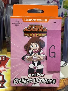 Juego de cartas coleccionables Universus My Hero Academia baraja choque Ochaco Uraraka - Imagen 1 de 4