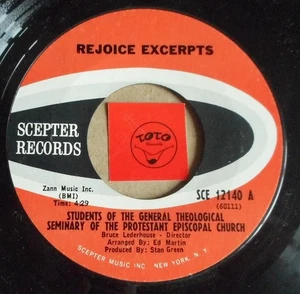 Students Of The General Theological Seminary Of The Protestant Episcopal Church - Bild 1 von 2