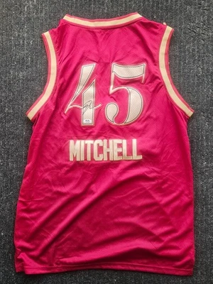 Donovan Mitchell Signed Jersey PSA - Image 1 of 2