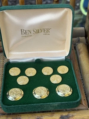 Ben Silver University Of VirginiaCrest Gold  Blazer Buttons - Image 1 of 3