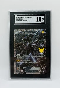 Zekrom SGC 10 Gem Mint 2021 Pokemon Celebrations Full Art Classic Collection 114 - Picture 1 of 6