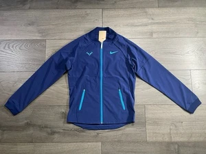 Nike Dri-FIT Rafa Nadal Blau Tennisjacke Herren Größe Small Neu DV2885-492 - Bild 1 von 12