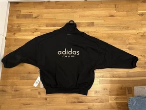 Fear Of God x Adidas Athletics TT Jacke Gr.M schwarz Neu - Bild 1 von 10