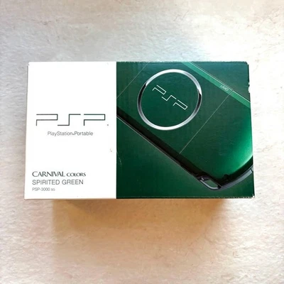 Excellent Sony PSP-3000 Console Green Rare Color  Region free  Tested - Image 1 of 4