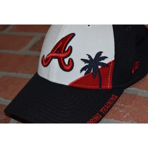 New Era Snapback Atlanta Braves Spring Training Baseball Hat Adjustable 9Forty - Picture 1 of 8