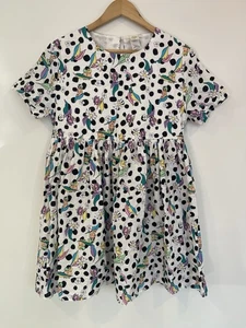 May Gibbs X Kasey Rainbow Size Small Linen Cotton Dress Short Gum Nut Babies EUC - Bild 1 von 8