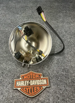 OEM HARLEY-DAVIDSON 2000-2015 Softail Chrome Headlight Shell Housing 69696-05 - Image 1 of 4