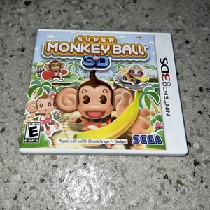 Super Monkey Ball 3D Nintendo 3DS *NO GAME CASE ONLY* - Picture 1 of 4