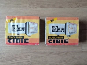 Boxed Pair NOS Cibie 95T Driving Lamps - H2 Birnen, Steinschlagschutzabdeckungen - Bild 1 von 6