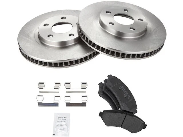Front Brake Pad and Rotor Kit For 2000-2004 Pontiac Bonneville 2001 2002 KQ914SM Foto 1 de 1