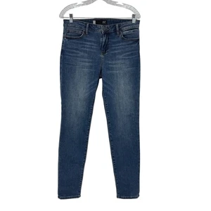 Kut from The Kloth Size 8 Blue Cotton/Polyester/Spandex Kurvy Diana Skinny Jeans - Picture 1 of 9