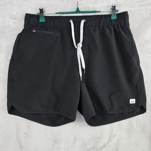 Vuori Men's Medium Black Athletic Training Running Shorts Polyester Blend - Picture 1 of 10