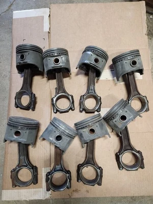 Set 383 Mopar Pistons & Connecting Rods 4.25 Std. Bore Chrysler Dodge Plymouth - Image 1 of 4