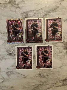 RHETT LOWDER 5 CARD RC LOT |2025 Topps Chrome Raywave, Base, Topps Series 1 - Bild 1 von 2