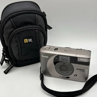 Kodak Advantix F350 Point & Shoot Film Camera - 35mm - Gray w/ Manual - Works!` - Image 1 of 4