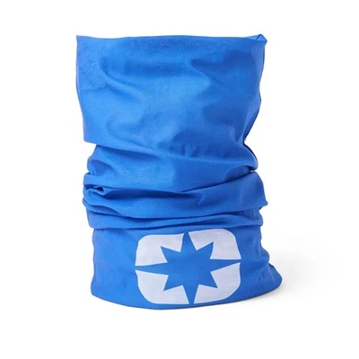 Polaris Neck Gaiter Stretchy Seamless Moisture Wicking UPF 15-18 Fabric Blue Foto 1 de 3
