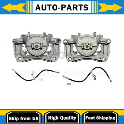 Pinza de freno delantera con mangueras lado conductor pasajero se adapta a Hyundai Santa Fe Sport Foto 1 de 4