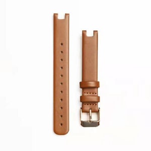 For Garmin Lily 14MM Genuine Leather Watch Band Smart Fashionable Belt Strap