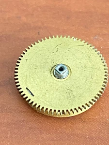 VINTAGE COMPLETE BARREL & ARBOR WITH GOOD MAINSPRING PART# 180-1 FOR ZENITH 120 - Picture 1 of 1