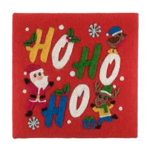 Trimits Ho Ho Ho Needle Felting Frame Kit (TCK032) - Picture 1 of 3