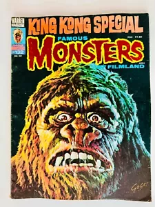 Famous Monsters Of Filmland #132 Mar 1977 - Warren Publishing - Especial King Kong - Imagen 1 de 4