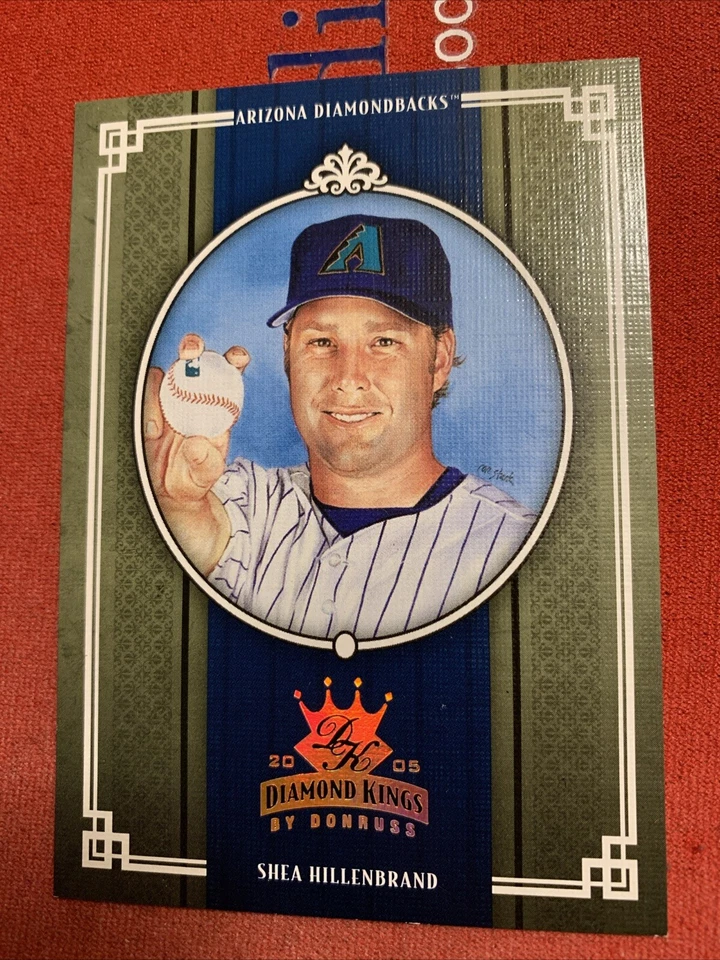 2005 Donruss Diamond Kings Bronze Framed #14 Shea Hillenbrand 59/100 Sharp - Image 1 of 4