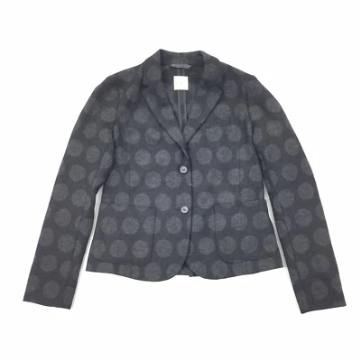 Blazer GAP The Academy Talla 4 Mujer Negro Gris Grande Estampado Lunares S Foto 1 de 4