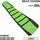High Motorcycle Rubber Gripper Seat Cover Fit For Kawasaki KLX KLX450R 1pc Green