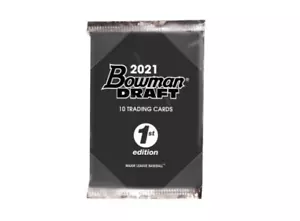 (1) Bowman Draft 2021 primera edición paquete de pasatiempos de béisbol envío gratuito en mano - Imagen 1 de 1