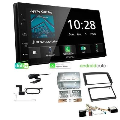 Kenwood Autoradio Apple CarPlay Android DAB+ für Skoda Fabia I 2004-2007 Canbus - Bild 1 von 4