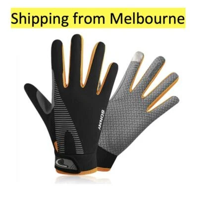 Bike glove full and half finger cycling gloves touch screen Breathable windproof - image 1 of 4