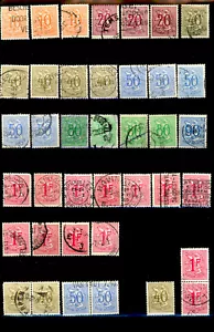 Bélgica_1951 Mi.Nr. 888-897 León y número_03 - Imagen 1 de 1