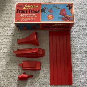 Vintage Johnny Lightning Stunt Track Set Incomplete 1960's, Original Hot Wheels - Picture 1 of 5