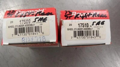 NORS JEEP CJ RIGHT & LEFT REAR BRAKE WHEEL CYLINDERS WITH 11 X 2" BRAKES 1972-75 - Image 1 of 4