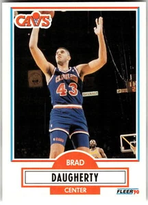 1990-91 Fleer #31 Brad Daugherty - Picture 1 of 2