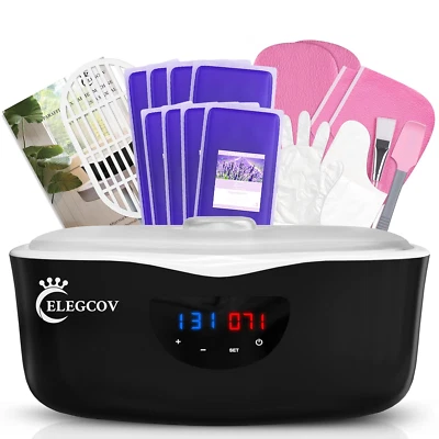 Máquina de cera de parafina para manos y pies - Calentador de cera de parafina con 8 paquetes Laven Foto 1 de 4