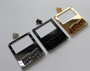 Moderno puente de 6 sillines Tele HUMBUCKER para Telecaster: cromo, negro, dorado; NUEVO - Imagen 1 de 8