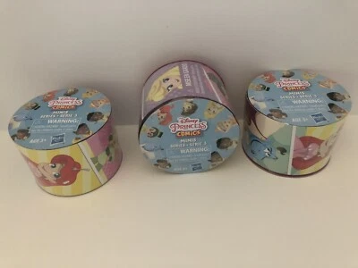 Hasbro Disney Princess Comics Minis  Series 3 Blind Box Lot of 3 Random NEW  - Изображение 1 из 3