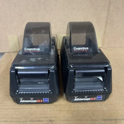 Cognitive TPG DLXi DBD24-2085-G1S Direct Thermal Label Printer X2 Both Untested - Image 1 of 2