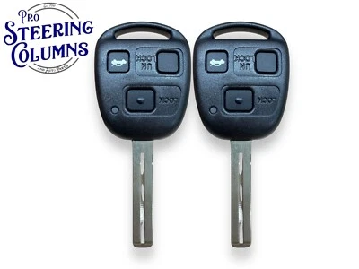 98-05 GS300 GS430 Remote Head Key Fob New HYQ1512V 4C Chip (2 Pack) - Image 1 of 4