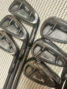 Golf Iron Set RomaRo Ray MC BLACK MCI 80 (S) 6pcs 5-P JAPAN - Picture 1 of 8