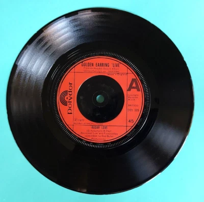 GOLDEN EARING 'LIVE' - 2121 335 - RADAR LOVE / JUST LIKE VINCE TAYLOR 1977 (940) - Image 1 of 3