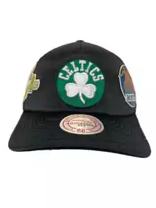 Mitchell Ness BOSTON CELTICS 17x Finals Champions ☘️ Trucker 🦞 🐎 Snapback Hat - Picture 1 of 12